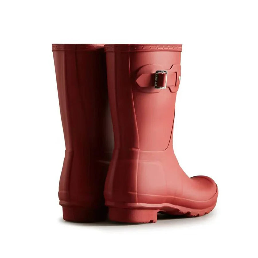 Women Mid Calf Boots Embroidered Leather