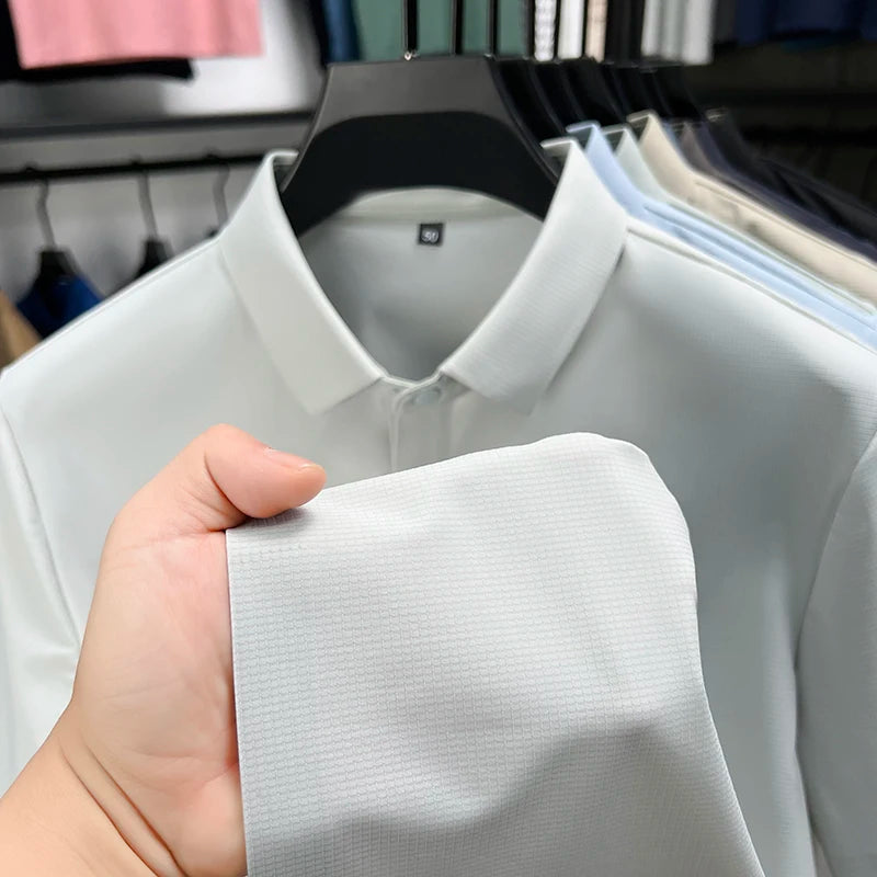 Men Premium Jacquard Polo T-Shirt