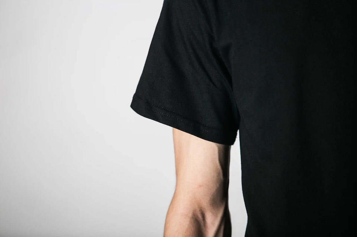 Men Long Hem Streetwear Tee