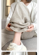 Wide-Leg Low-Waist Maternity Pants