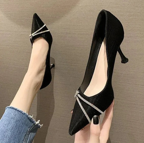 Korean Style Women Pumps Formal Non-Slip Shoes