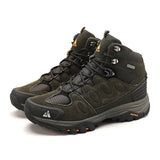 HIKEUP Men High Top Outdoor Hiking Boots