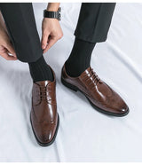 Men’s Full-Grain Leather Dress Shoes