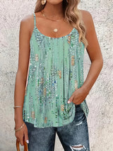 Boho Floral Summer Vest