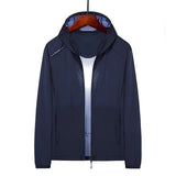 Men's Plus Size Summer Hooded Jacket