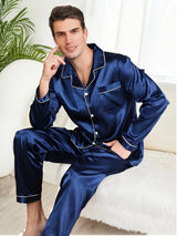 Men’s Silk Pajama Set