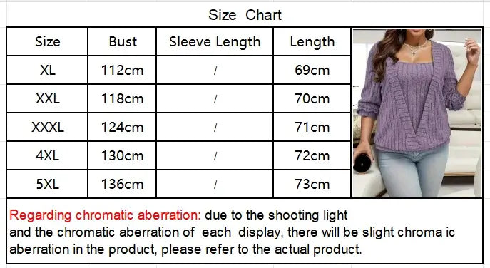 Women Plus Size Ribbed Sweatshirt Casual Long Sleeve