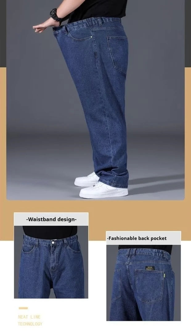 Men's Plus Size Relaxed Fit Jeans