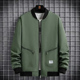 Men's Plus Size Bomber Jacket Winter
