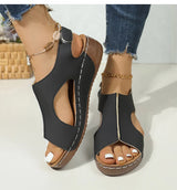 Low Platform Wedge Sandals – Summer 2025