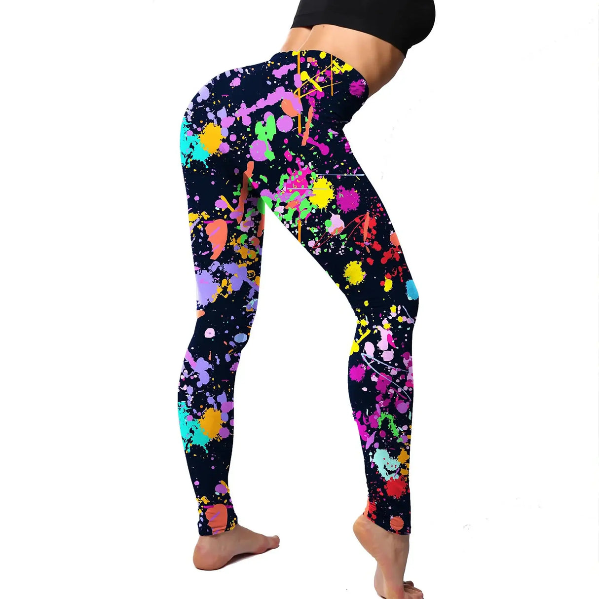 Women 2-Pack Colorful Print Leggings