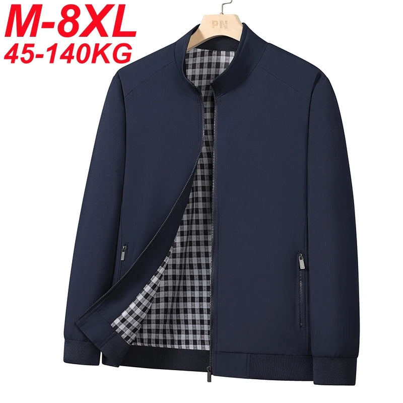 Men's Plus Size Casual Windbreaker