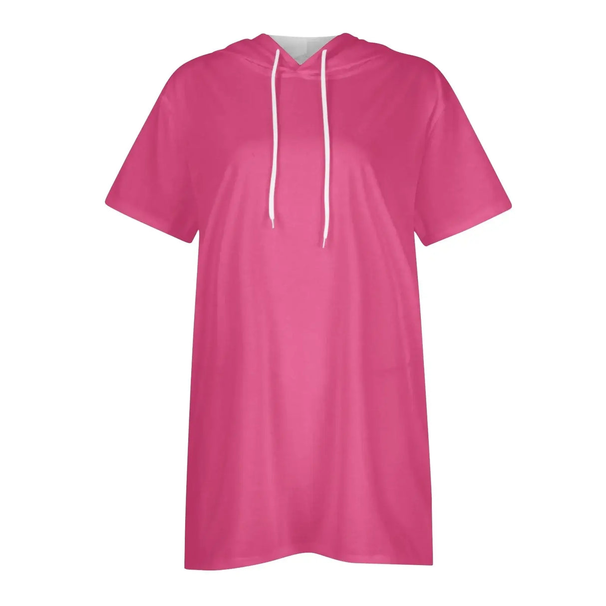 Women Oversized Short Sleeve Hoodie