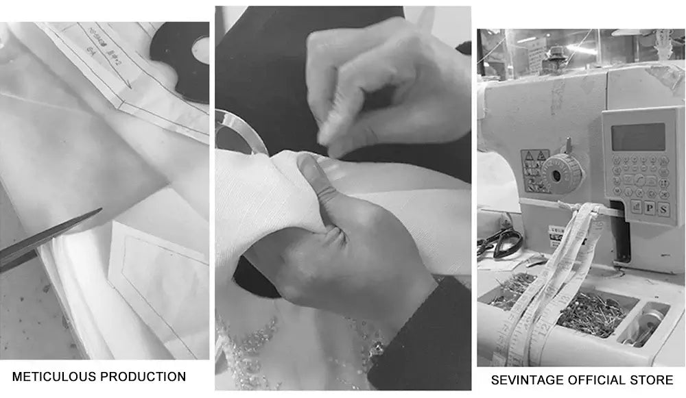 Women Elegant Pearl Wedding Dress Satin A-Line Gown