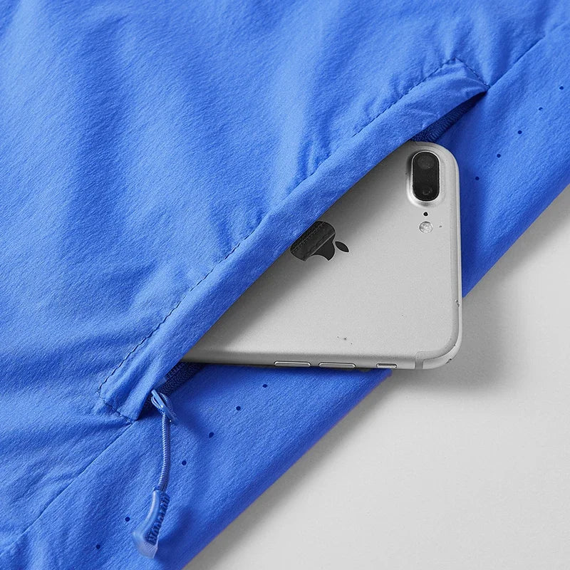 Men's Plus Size Summer Hooded Jacket