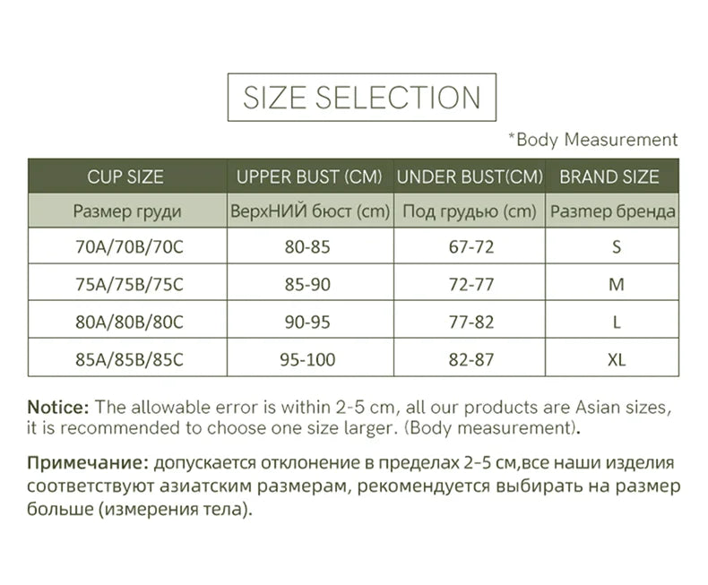 Women Thin Wireless Bralette