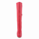 Women Over Knee Boots – Super Matte Leather Platform