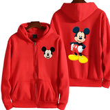 Oversized Mickey Zip Hoodie