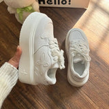 Women Sneakers Casual Thick Sole Platform Shoes
