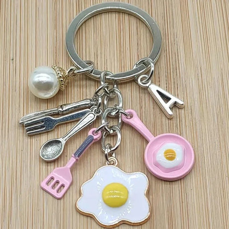 A - Z Letter Kitchen Keychain | by Anwer Fancy | Worldwide Shipping