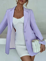 UrbanOne™ – Single-Breasted Blazer (Minimalist Style, Machine Washable Outerwear)