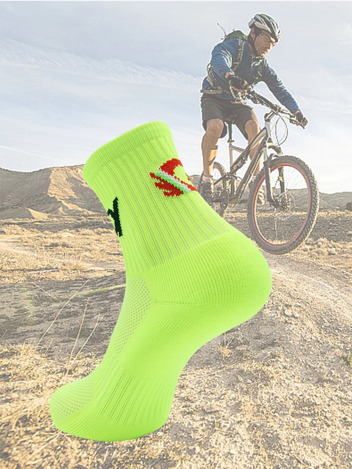 Athletic Performance Cycling Socks | Men's Socks & Hosiery by Anwer Fancy | Worldwide Shipping