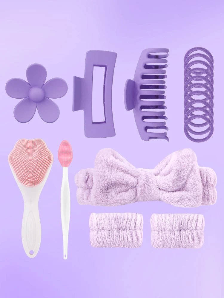 Beauty Brush & Hair Clip Set | by Anwer Fancy | Worldwide Shipping