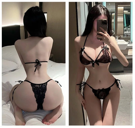 Bikini Style Lace Lingerie Set | by Anwer Fancy | Worldwide Shipping
