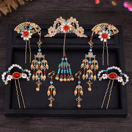 Chinese Bridal Crown Wedding Headdress | by Anwer Fancy | Worldwide Shipping