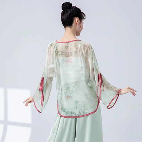 Classical Dance Tie - Dye Blouse | by Anwer Fancy | Worldwide Shipping