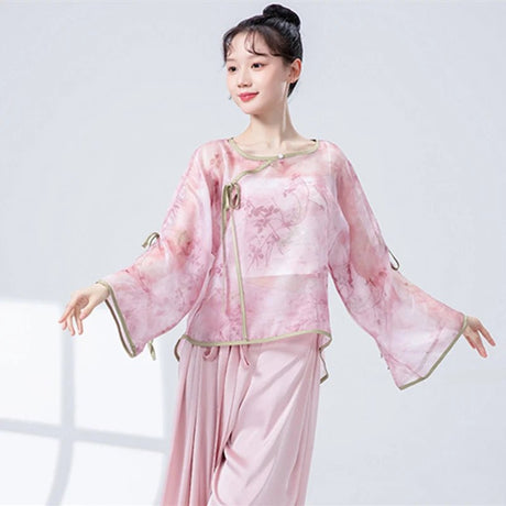 Classical Dance Tie - Dye Blouse | by Anwer Fancy | Worldwide Shipping