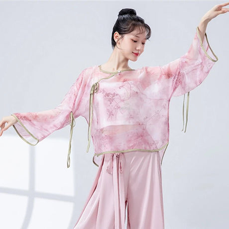 Classical Dance Tie - Dye Blouse | by Anwer Fancy | Worldwide Shipping