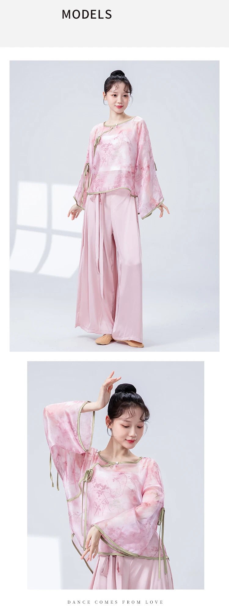 Classical Dance Tie - Dye Blouse | by Anwer Fancy | Worldwide Shipping