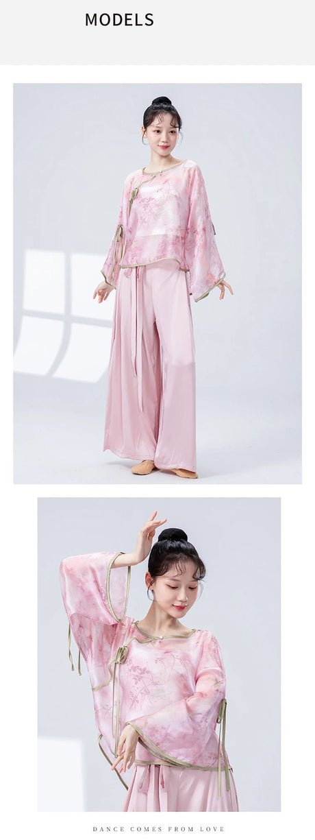 Classical Dance Tie - Dye Blouse | by Anwer Fancy | Worldwide Shipping