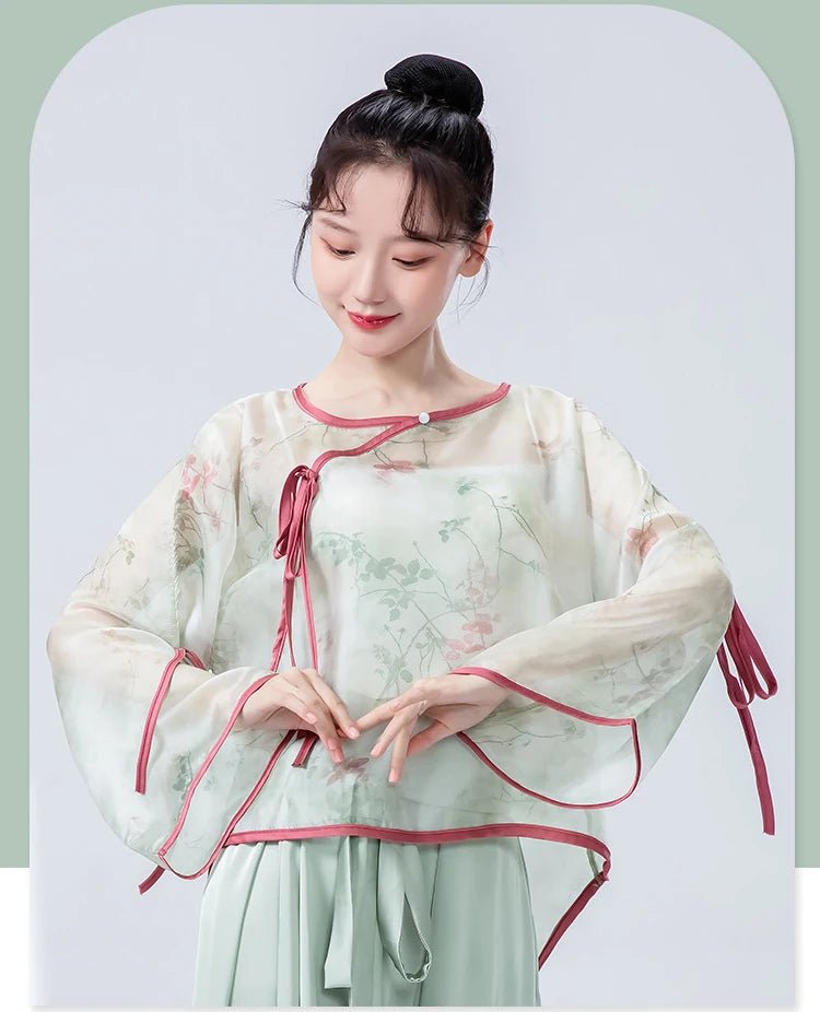 Classical Dance Tie - Dye Blouse | by Anwer Fancy | Worldwide Shipping