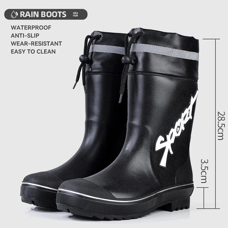 Couple Style Waterproof Rain Boots | by Anwer Fancy | Worldwide Shipping