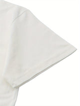 Beach Graphic Tee - 100% Cotton Crew Neck