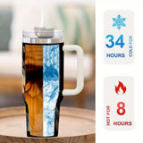 Customized Design Pattern Stainless Steel Travel Coffee