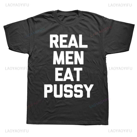 Funny Real Men Graphic T-Shirt | by Anwer Fancy | Worldwide Shipping
