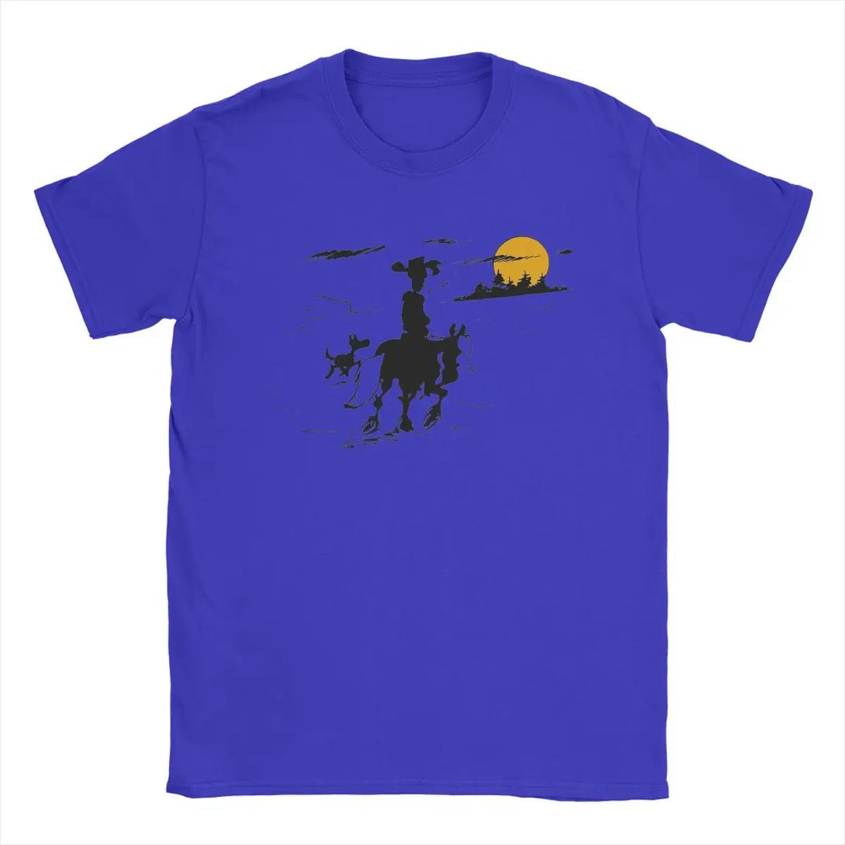 Lucky Luke Cartoon T-Shirt | by Anwer Fancy | Worldwide Shipping