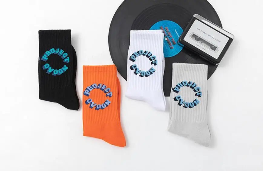 Men 3D Letter Socks 3 Pairs/Box | by Anwer Fancy | Worldwide Shipping