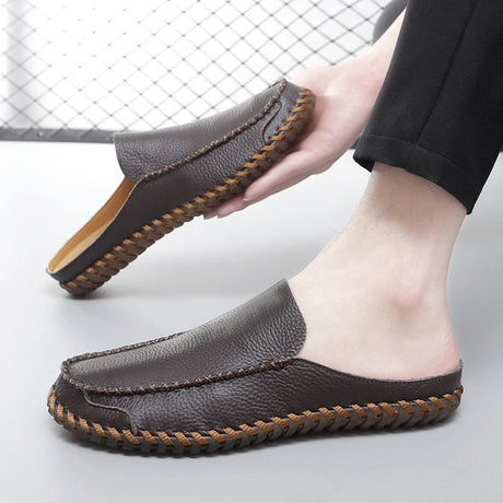 Men Backless Loafers | by Anwer Fancy | Worldwide Shipping