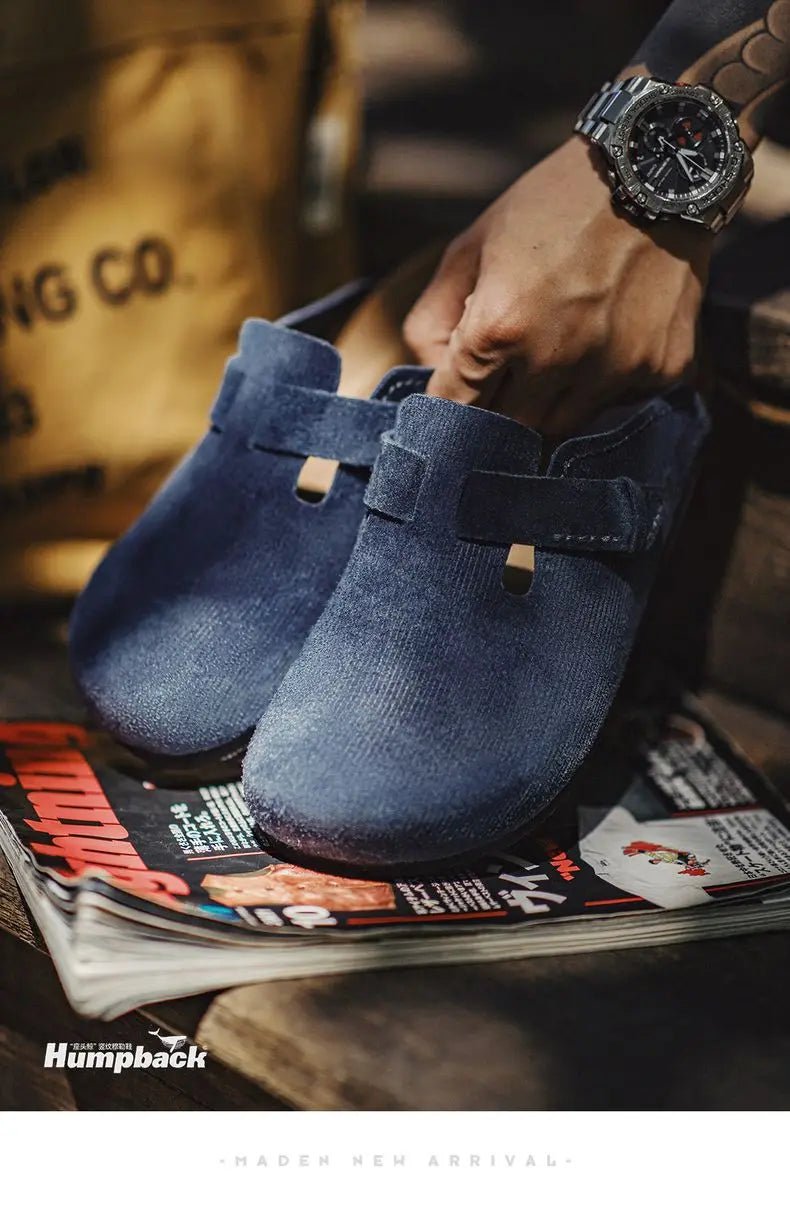 Men Blue Mule Shoes | by Anwer Fancy | Worldwide Shipping
