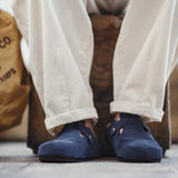 Men Blue Mule Shoes | by Anwer Fancy | Worldwide Shipping