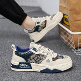 Men Breathable White Skateboard Sneakers | by Anwer Fancy | Worldwide Shipping