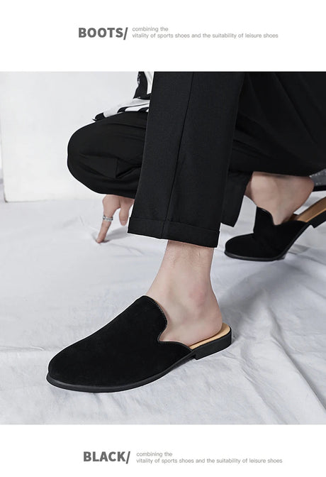 Men British Style Mules | by Anwer Fancy | Worldwide Shipping