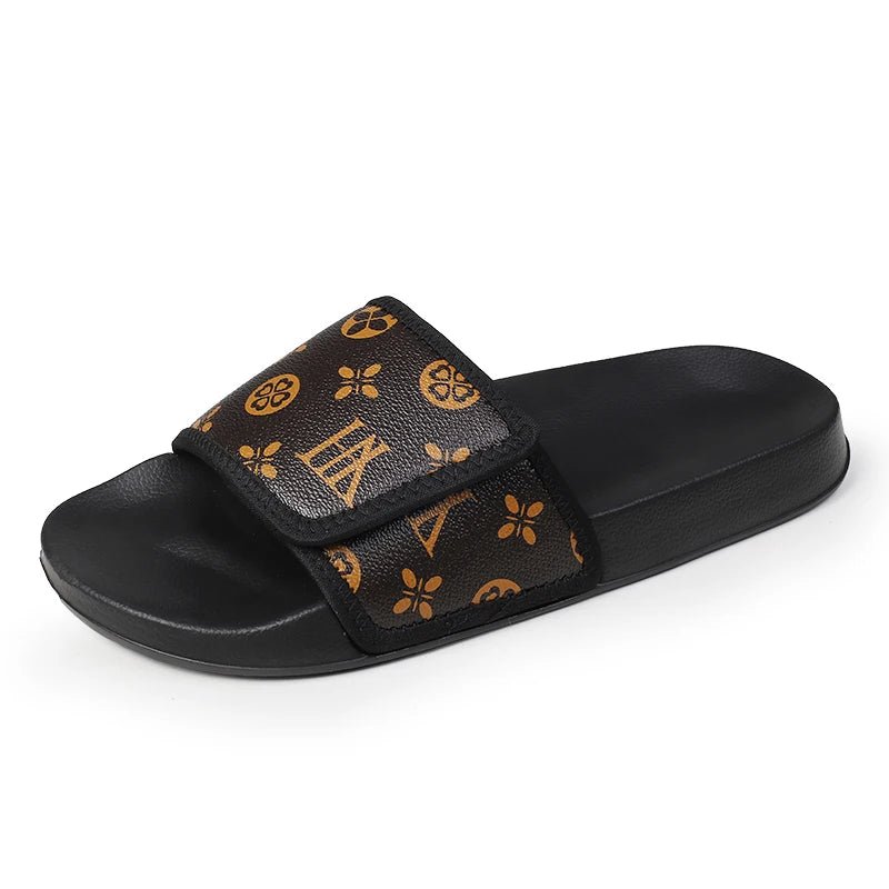 Men Genuine Leather Summer Sandals Slippers | by Anwer Fancy | Worldwide Shipping