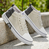 Men Mid - Top Canvas Shoes | by Anwer Fancy | Worldwide Shipping