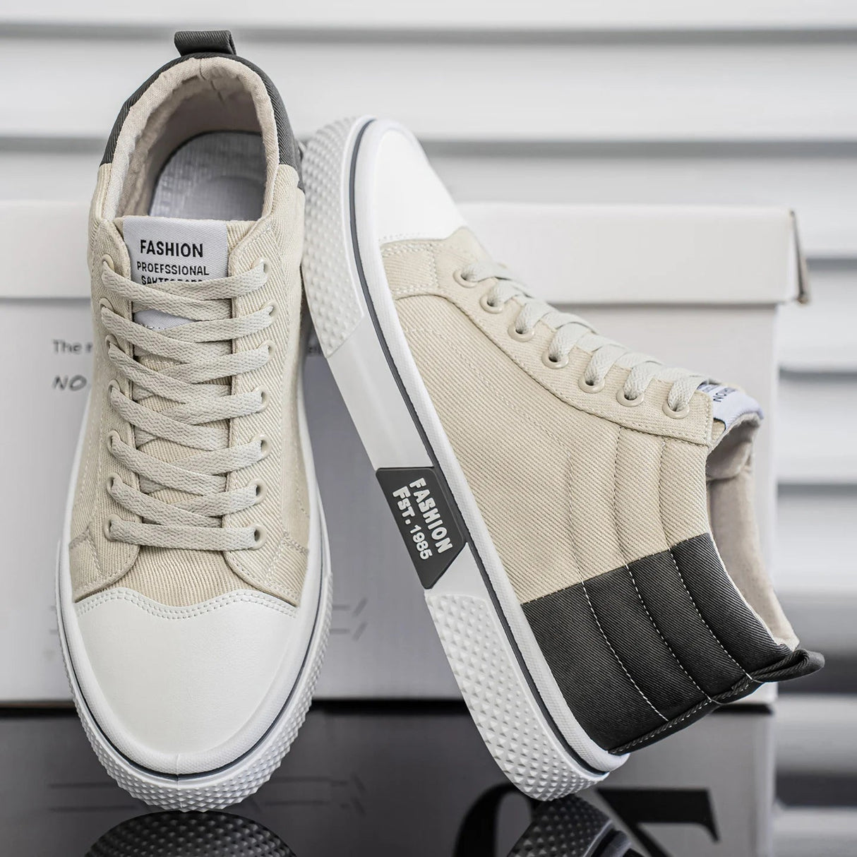 Men Mid - Top Canvas Shoes | by Anwer Fancy | Worldwide Shipping