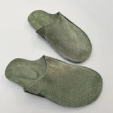 Men Retro Leather Mules | by Anwer Fancy | Worldwide Shipping